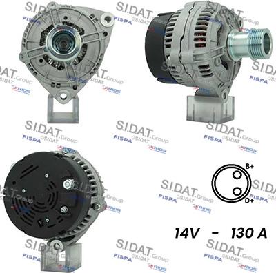 Fispa A12BH0900A2 - Alternator autospares.lv