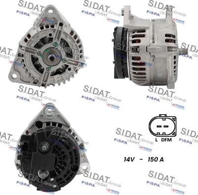 Fispa A12BH0920 - Alternator autospares.lv