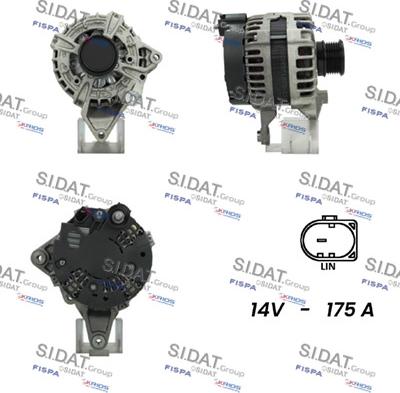 Fispa A12BH0972 - Alternator autospares.lv