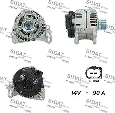 Fispa A12BH0401A2 - Alternator autospares.lv