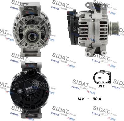 Fispa A12BH0414 - Alternator autospares.lv