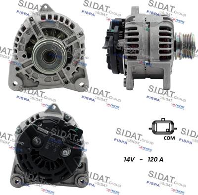 Fispa A12BH0420 - Alternator autospares.lv