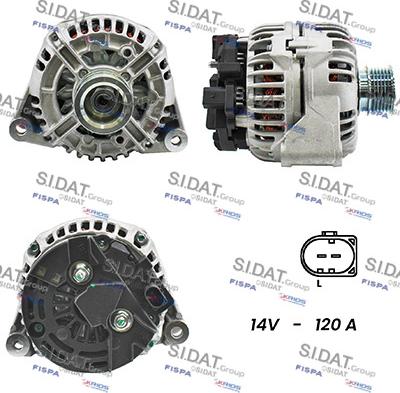 Fispa A12BH0556A2 - Alternator autospares.lv