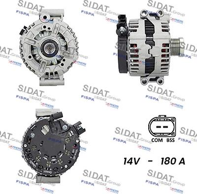 Fispa A12BH0509AS - Alternator autospares.lv