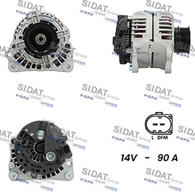 Fispa A12BH0529A2 - Alternator autospares.lv