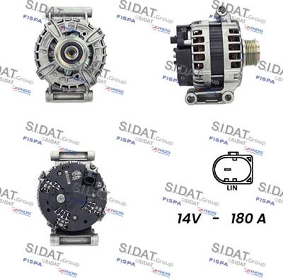 Fispa A12BH0524 - Alternator autospares.lv