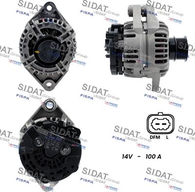 Fispa A12BH0641 - Alternator autospares.lv