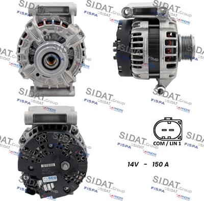 Fispa A12BH0054 - Alternator autospares.lv