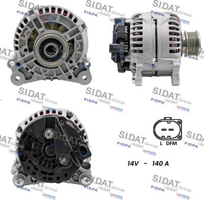 Fispa A12BH0005 - Alternator autospares.lv