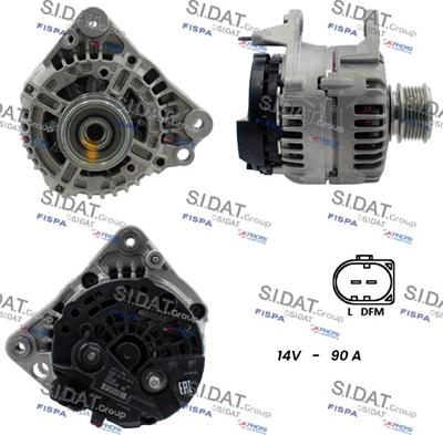 Fispa A12BH0010 - Alternator autospares.lv