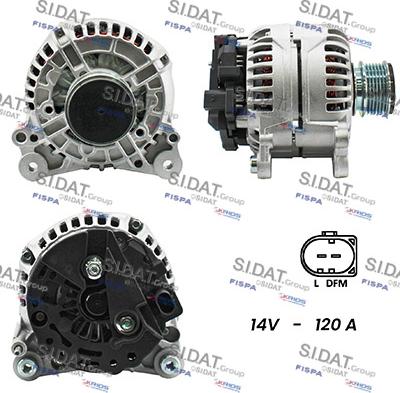 Fispa A12BH0011A2 - Alternator autospares.lv