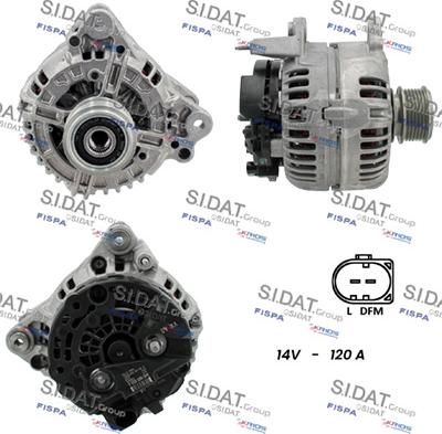 Fispa A12BH0078 - Alternator autospares.lv