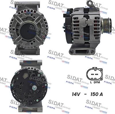 Fispa A12BH0077A2 - Alternator autospares.lv