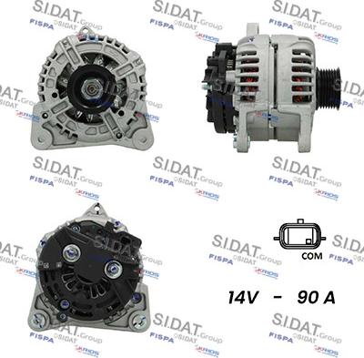 Fispa A12BH0146AS - Alternator autospares.lv