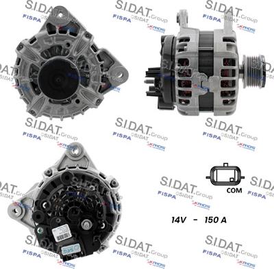 Fispa A12BH0148 - Alternator autospares.lv