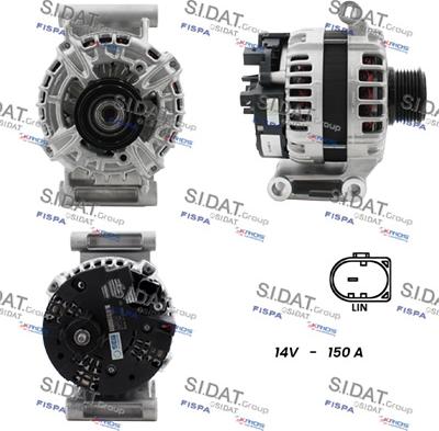 Fispa A12BH0106 - Alternator autospares.lv