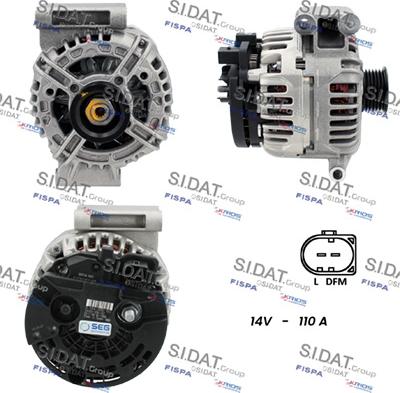 Fispa A12BH0134 - Alternator autospares.lv