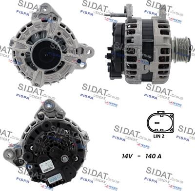 Fispa A12BH0870 - Alternator autospares.lv