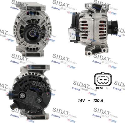 Fispa A12BH0350 - Alternator autospares.lv