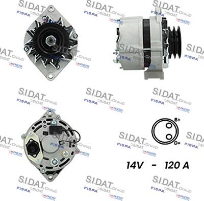 Fispa A12BH0310A2 - Alternator autospares.lv