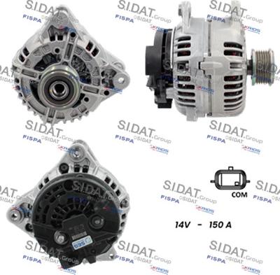 Fispa A12BH0291 - Alternator autospares.lv