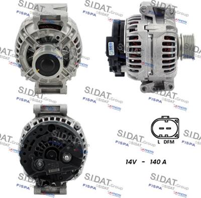 Fispa A12BH0241 - Alternator autospares.lv