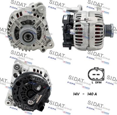 Fispa A12BH0255 - Alternator autospares.lv