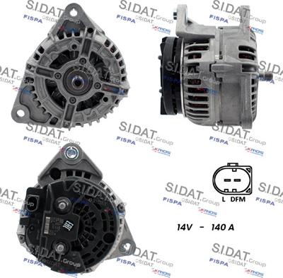 Fispa A12BH0266 - Alternator autospares.lv