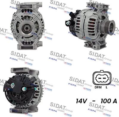 Fispa A12BH0213A2 - Alternator autospares.lv