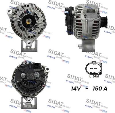 Fispa A12BH0273 - Alternator autospares.lv