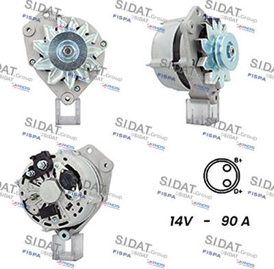 Fispa A12BH0731A2 - Alternator autospares.lv