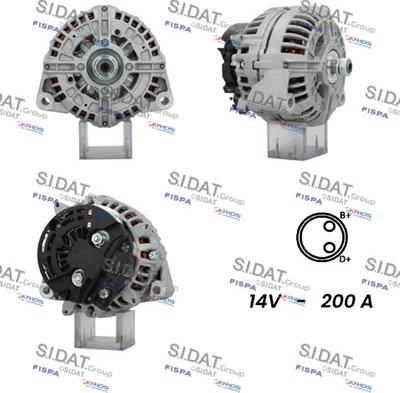 Fispa A12BH1059 - Alternator autospares.lv