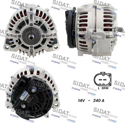 Fispa A12BH1064 - Alternator autospares.lv