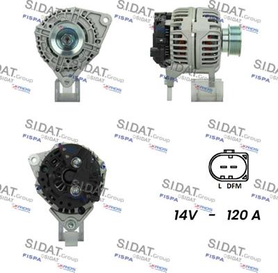 Fispa A12BH1021 - Alternator autospares.lv