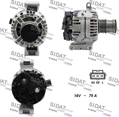 Fispa A12BH1153A2 - Alternator autospares.lv