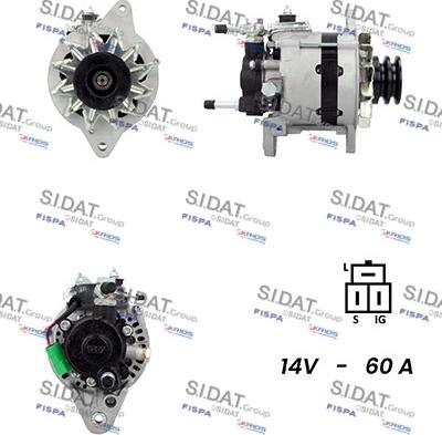 Fispa A12DE0493A2 - Alternator autospares.lv