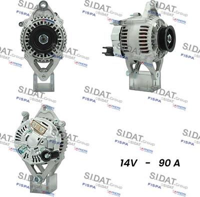 Fispa A12DE0603A2 - Alternator autospares.lv