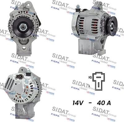 Fispa A12DE0622A2 - Alternator autospares.lv