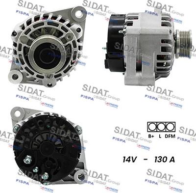 Fispa A12DE0064A2 - Alternator autospares.lv