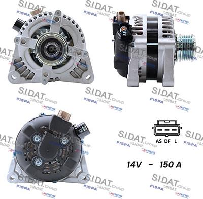 Fispa A12DE0006A2 - Alternator autospares.lv