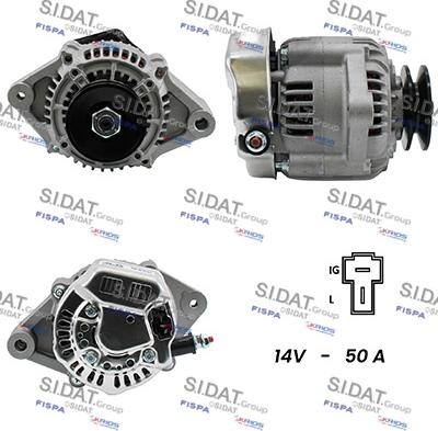 Fispa A12DE0108A2 - Alternator autospares.lv