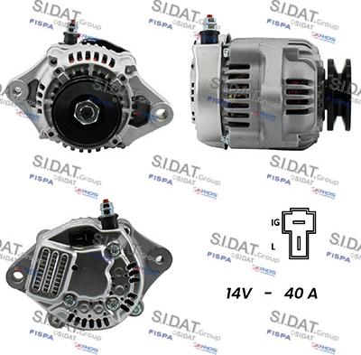 Fispa A12DE0342A2 - Alternator autospares.lv