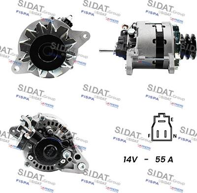 Fispa A12DE0374A2 - Alternator autospares.lv