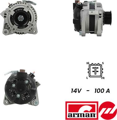 Fispa A12DE0726AS - Alternator autospares.lv