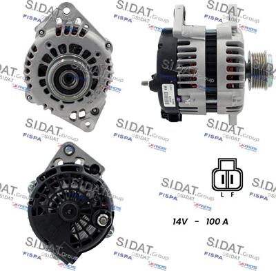 Fispa A12DR0162 - Alternator autospares.lv