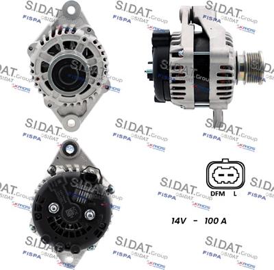 Fispa A12DR0352 - Alternator autospares.lv