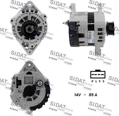 Fispa A12DR1285A2 - Alternator autospares.lv