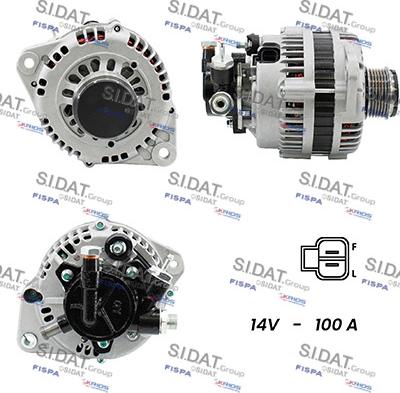 Fispa A12HT0463A2 - Alternator autospares.lv