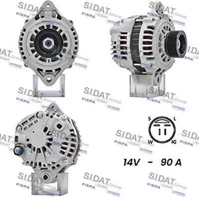 Fispa A12HT0640A2 - Alternator autospares.lv