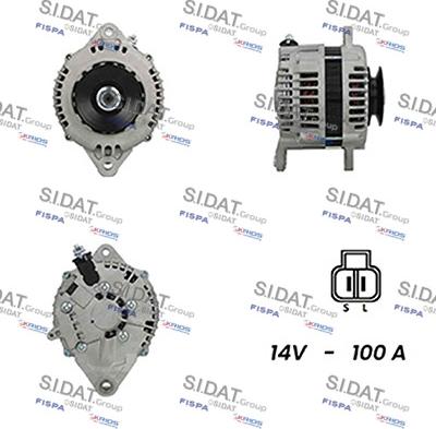 Fispa A12HT0225A2 - Alternator autospares.lv